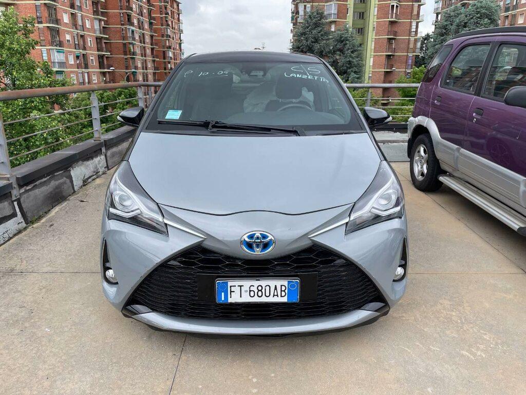 Toyota Yaris 5p 1.5 Hybrid Trend Grey Edition My18 Ibrida Benzina Usata